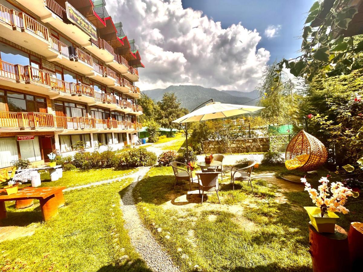 Hotel Himalayan River- Riverside Hotel Manāli Exterior foto